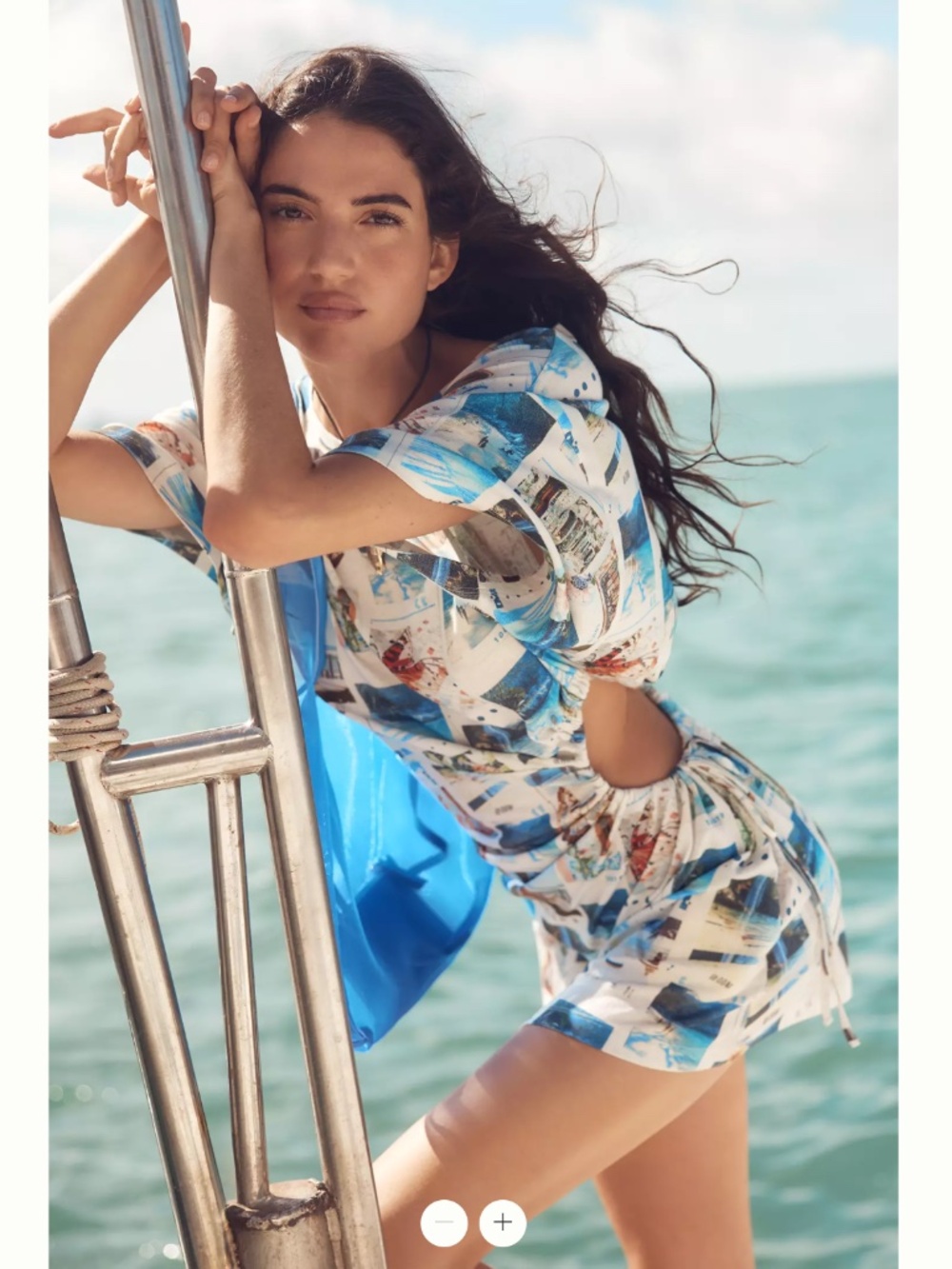 Anthropologie Celandine Short-Sleeev Cutout Fitted Mini Dress